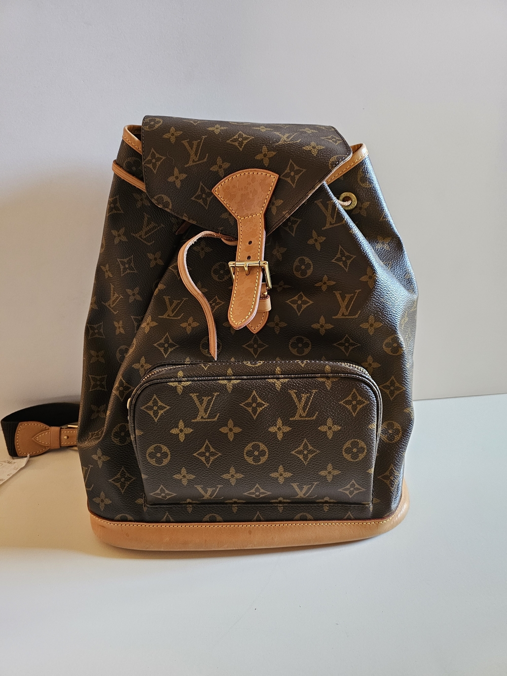Auth Louis Vuitton Montsouris gm backpack